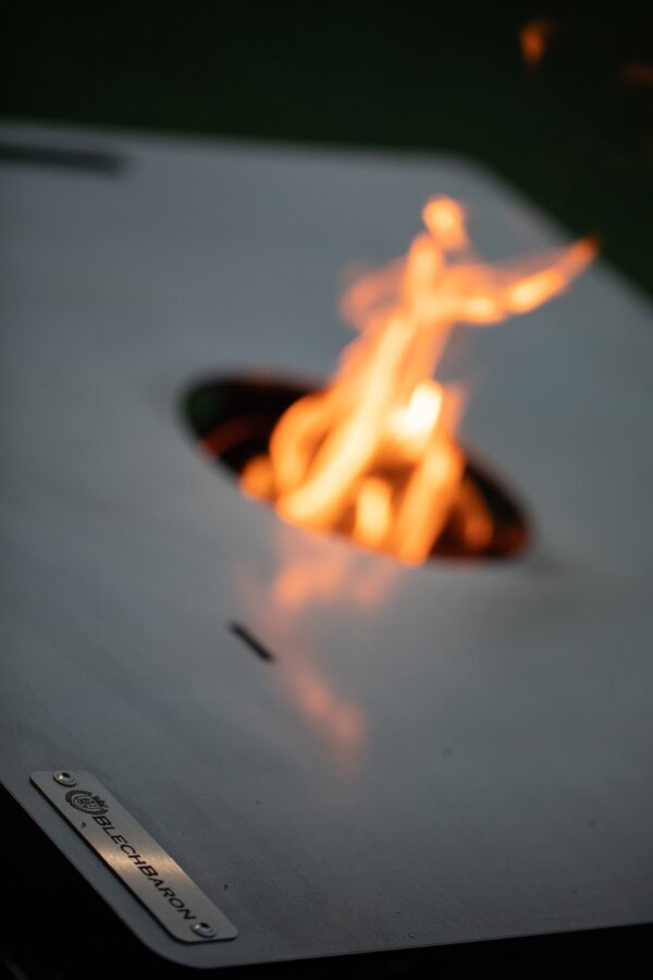 Blechbaron Grillplatte Stahl – Bild 2