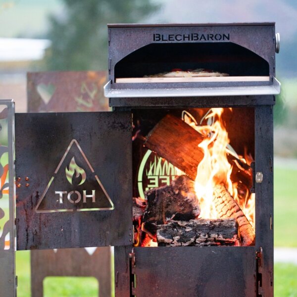 Blechbaron Pizzaofen-Aufsatz – Bild 3